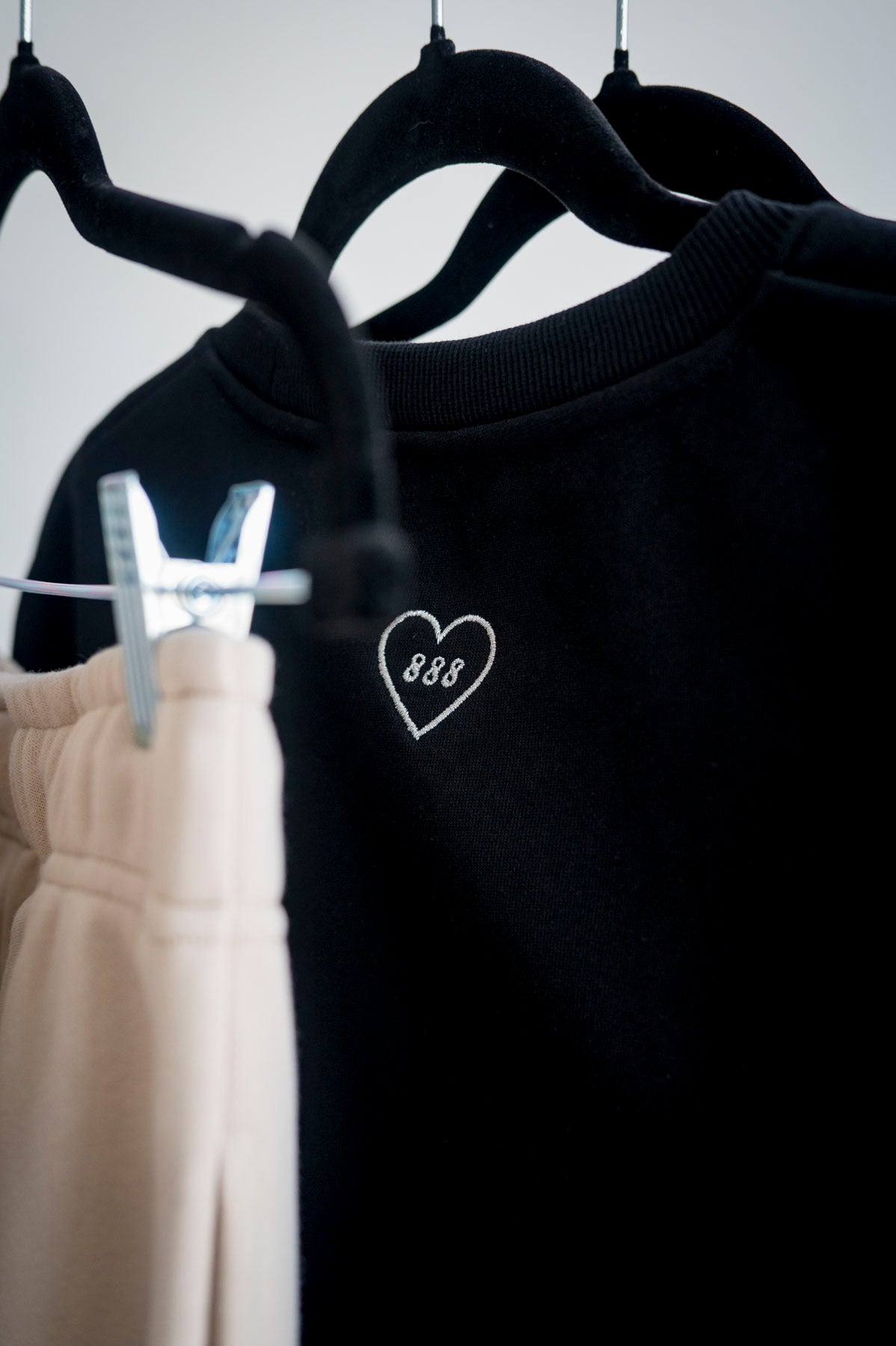 HC Black French Terry Sweatshirt