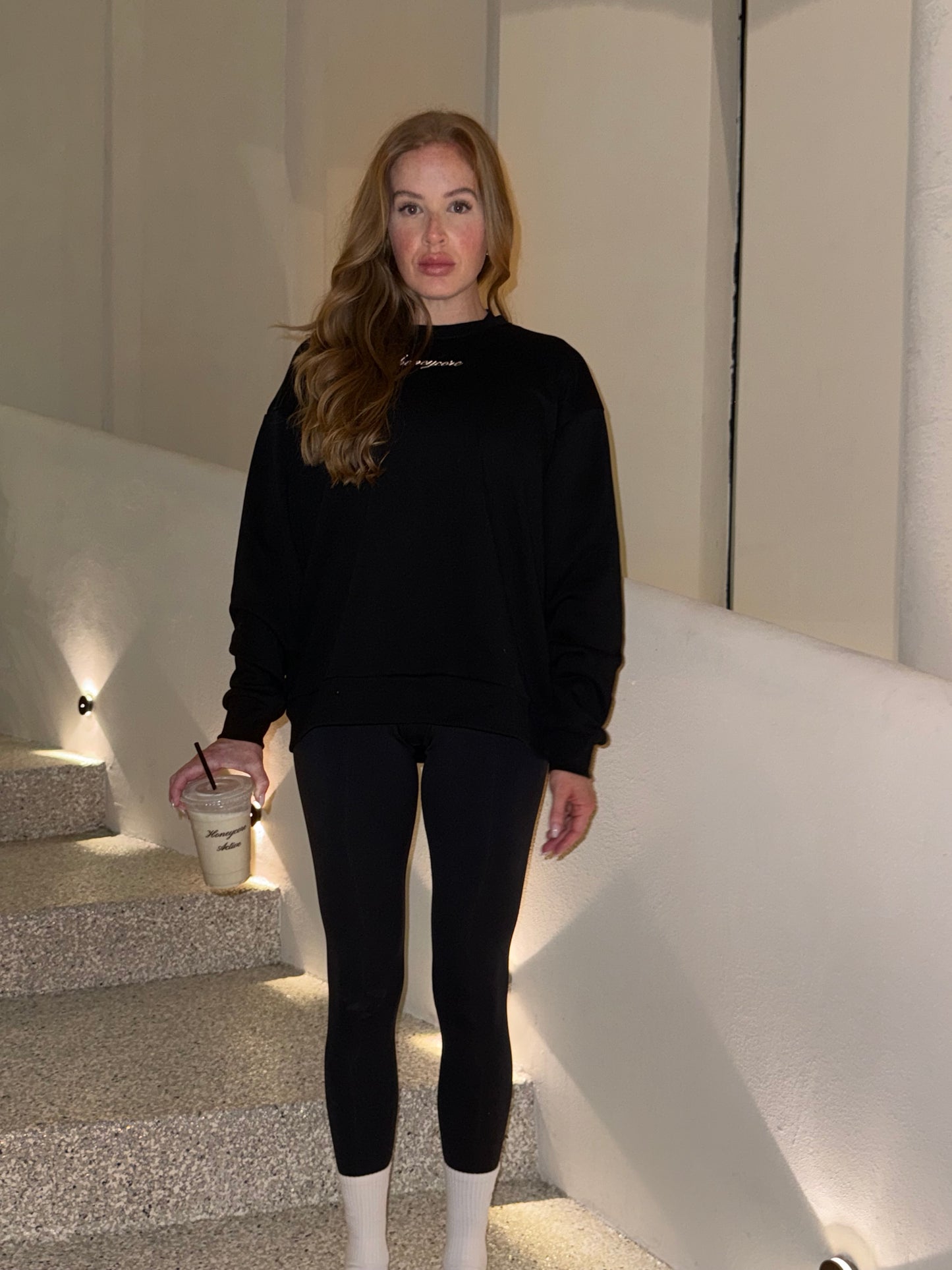 HC Black French Terry Sweatshirt